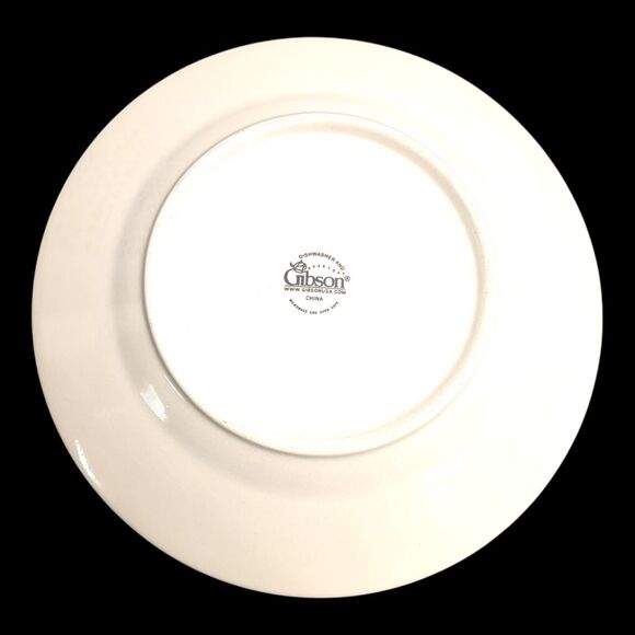 Lot of Three Gibson Rooster/Sunflower Salad Plates 9” Chicken Farmhouse - Picture 5 of 7